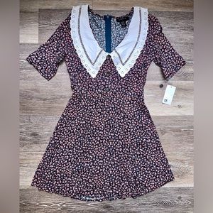 Print Mini Dress